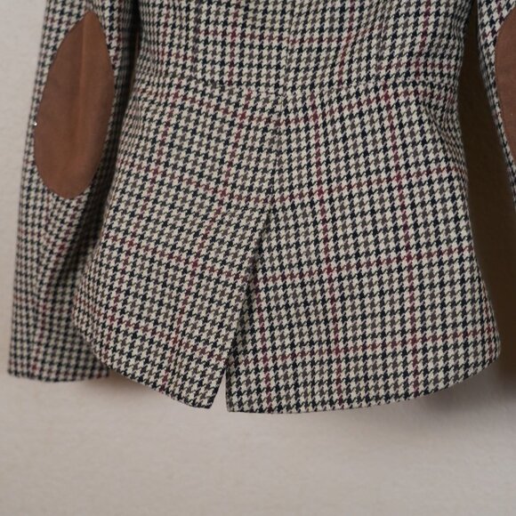 H&M Brown and Red Plaid Blazer - Picture 7 of 10